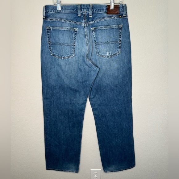 Lucky Brand Men's Straight Leg 181 Jean in OL Aeromarine- Sz 34x32 - Picture 10 of 12
